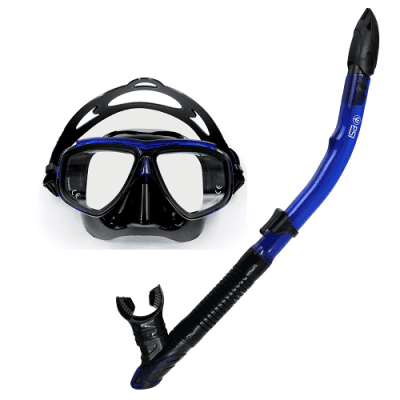 Bộ Kính Ống Thở Adventure II LX Blue